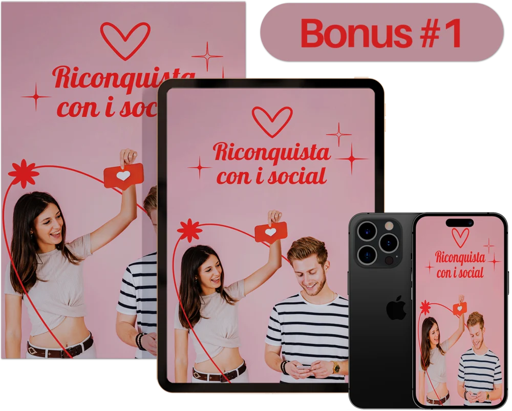 Bonus 1: Riconquista con i social, su telefono, tablet e PDF